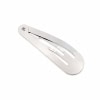 Barrette Clic-Clac Argentée 5cm 1