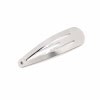 Barrette Clic-Clac Argentée 5cm