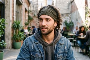 Le Bandeau Cheveux pour Hommes : Nouvel Accessoire Tendance